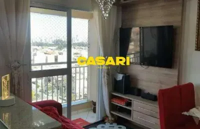 Apartamento com 2 dormitórios à venda, 55 m² - utinga - santo andré/sp