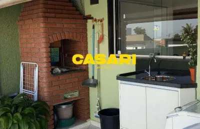 Cobertura com 3 dormitórios à venda, 200 m² - anchieta - são bernardo do campo/sp