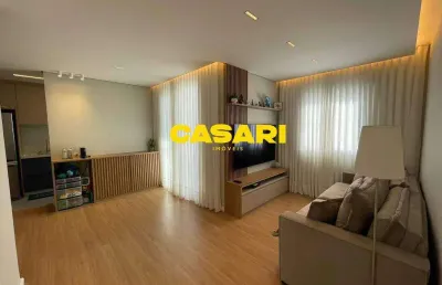 Apartamento com 3 dormitórios à venda, 69 m² - rudge ramos - são bernardo do campo/sp