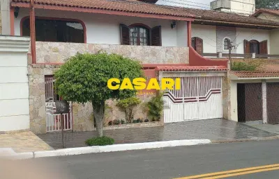 Sobrado com 3 dormitórios à venda, 304 m² - parque espacial - são bernardo do campo/sp