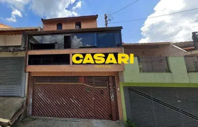 Sobrado com 3 dormitórios à venda, 302 m² - dos casa - são bernardo do campo/sp