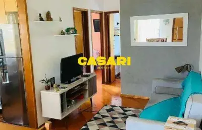 Apartamento com 2 dormitórios à venda, 50 m² - baeta neves - são bernardo do campo/sp