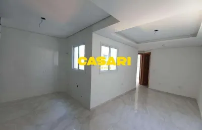 Cobertura com 2 dormitórios à venda, 62 m² - jardim progresso - santo andré/sp