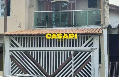 Sobrado com 3 dormitórios à venda, 234 m² - jordanópolis - são bernardo do campo/sp