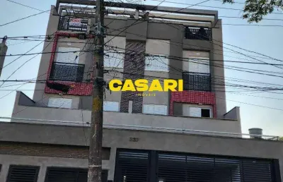 Cobertura com 2 dormitórios e área de lazer à venda na vila guarani – santo andré