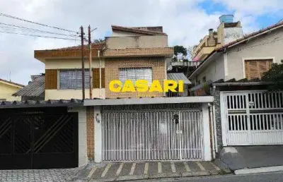 Sobrado com 3 dormitórios à venda, 256 m² - jardim vera cruz - são bernardo do campo/sp