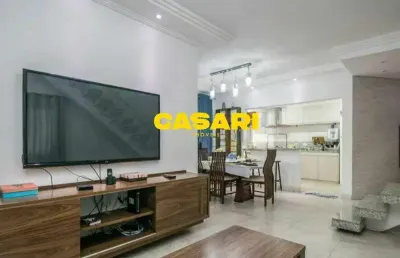 Cobertura com 4 dormitórios à venda, 218 m² - centro - são bernardo do campo/sp