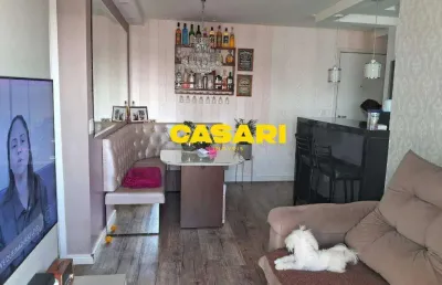 Apartamento com 2 dormitórios à venda, 53 m² - centro - são bernardo do campo/sp