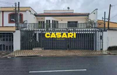 Casa com 4 dormitórios, piscina e edícula à venda no centro de são bernardo do campo – 444 m²