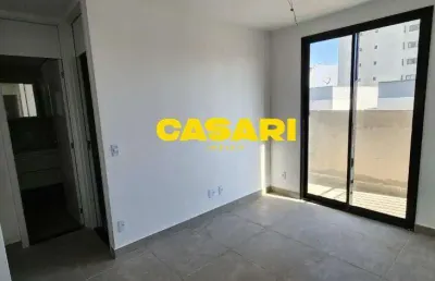 Apartamento com 2 dormitórios à venda, 39 m² - vila valparaíso - santo andré/sp