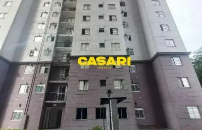 Apartamento com 2 dormitórios à venda, 54 m²- planalto - são bernardo do campo/sp