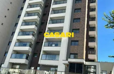 Apartamento com 3 dormitórios à venda, 87 m² - vila bastos - santo andré/sp