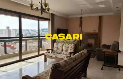 Apartamento com 3 dormitórios à venda, 187 m² - rudge ramos - são bernardo do campo/sp