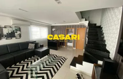 Cobertura com 3 dormitórios à venda, 320 m² - paulicéia - são bernardo do campo/sp