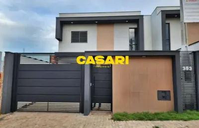 Sobrado com 3 dormitórios à venda, 130 m² - portal ville jardins - boituva/sp