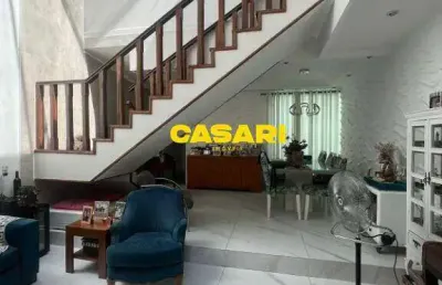 Sobrado com 3 dormitórios à venda, 292 m² - baeta neves - são bernardo do campo/sp