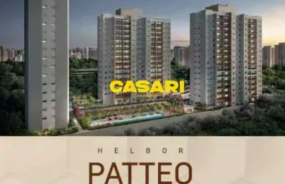 Apartamento com 3 dormitórios à venda, 76 m² - planalto - são bernardo do campo/sp