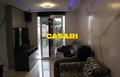 Apartamento com 2 dormitórios à venda, 46 m² - taboão - são bernardo do campo/sp