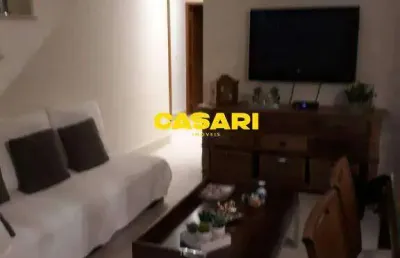 Cobertura com 3 dormitórios à venda, 160 m² - nova petrópolis - são bernardo do campo/sp
