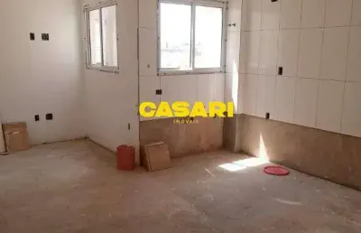 Apartamento com 2 dormitórios à venda, 59 m² - vila valparaíso - santo andré/sp