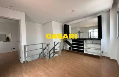 Cobertura à venda com 3 dormitórios, suíte, espaço gourmet e 2 vagas – 104 m² centro - são bernardo do campo/sp