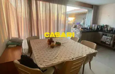 Cobertura com 2 dormitórios à venda, 120 m² - vila scarpelli - santo andré/sp