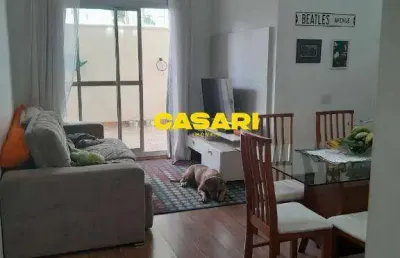 Apartamento com 3 dormitórios à venda, 106 m² - vila homero thon - santo andré/sp