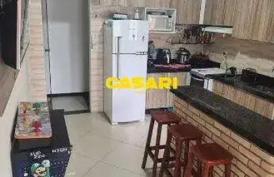 Cobertura à venda, 110 m² por r$ 583.000,00 - vila scarpelli - santo andré/sp