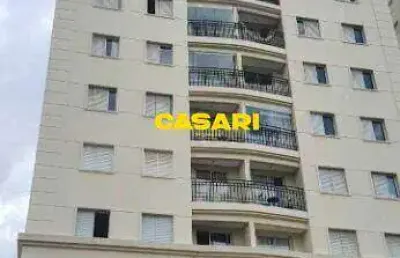 Apartamento com 2 dormitórios à venda, 52 m² - campestre - santo andré/sp