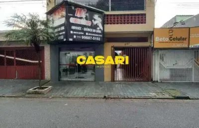 Sobrado com 2 dormitórios à venda, 230 m² - jardim ana maria - santo andré/sp