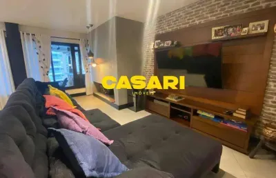 Apartamento 4 suítes mobiliado, 380 m² no centro de são bernardo do campo
