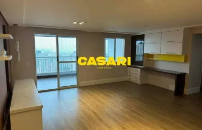 Apartamento com 3 dormitórios à venda, 115 m² - vila valparaíso - santo andré/sp
