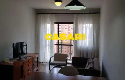 Flat com 1 dormitório à venda, 52 m²- centro - são bernardo do campo/sp