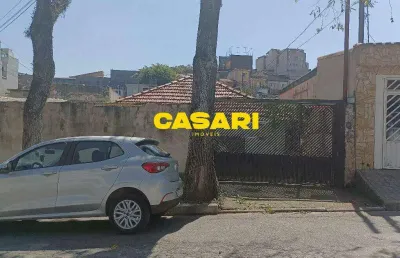 Terreno à venda, 250 m² - jardim santo andré - santo andré/sp