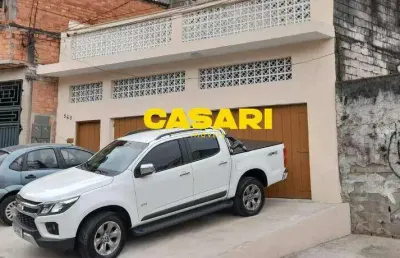 Sobrado à venda com 3 dormitórios e churrasqueira – 100 m² – vila ida, diadema/sp