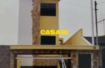 Sobrado com 3 dormitórios à venda, 202 m² - vila floresta - santo andré/sp