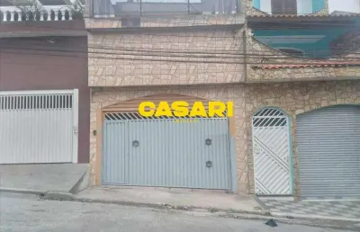Sobrado com 2 dormitórios à venda, 118 m² - jardim santo andré - santo andré/sp