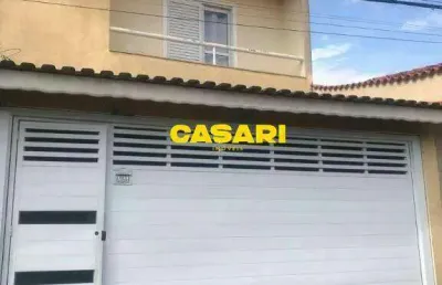 Sobrado com 3 dormitórios à venda, 200 m² - santa terezinha - são bernardo do campo/sp