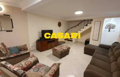 Sobrado com 3 dormitórios à venda, 230 m² - rudge ramos - são bernardo do campo/sp