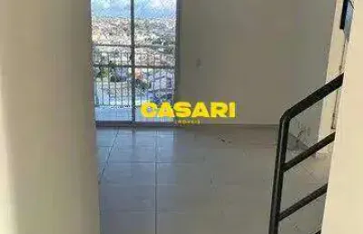 Cobertura com 3 dormitórios à venda na vila alzira - santo andré/sp | 160 m²
