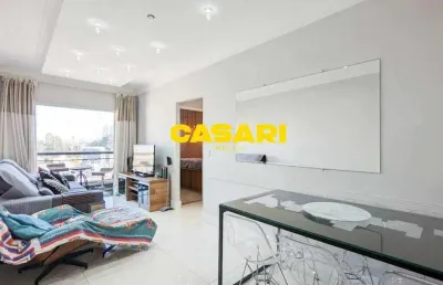 Apartamento 2 dormitórios automatizado à venda no centro de são bernardo do campo – 67m²