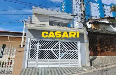 Sobrado com 5 dormitórios à venda, 140 m² - vila eldízia - santo andré/sp