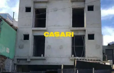 Cobertura nova com 2 dormitórios à venda na vila scarpelli - santo andré/sp - 82m²