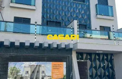 Cobertura à venda, 86 m² por r$ 550.000,00 - paraíso - santo andré/sp