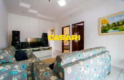 Casa com 2 dormitórios à venda, 224 m² - parque novo oratório - santo andré/sp