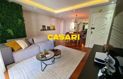 Apartamento com 3 dormitórios à venda, 150 m² - jardim do mar - são bernardo do campo/sp