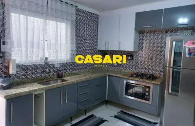 Casa com 2 dormitórios à venda, 150 m² - parque oratório - santo andré/sp