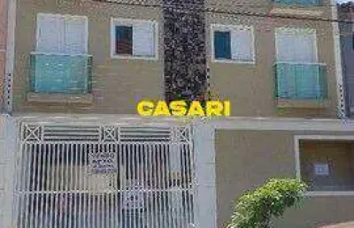 Cobertura com 2 dormitórios à venda, 110 m² - jardim santo alberto - santo andré/sp