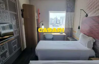 Quarto de hotel à venda no ibis budget – 20 m² – centro de são bernardo do campo/sp – renda garantida