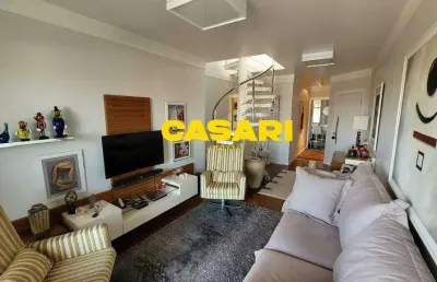 Cobertura à venda, 220 m² por r$ 1.060.000,00 - centro - são bernardo do campo/sp